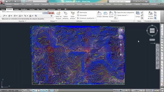 Crear curvas de nivel con Google Earth, Autocad y Civil3D смотреть онлайн