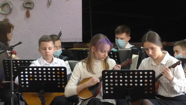 Оркестр русских народных инструментов "Сувенир", руководитель Азацкая И.В. смотреть онлайн