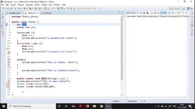 Static Control Flow vs Instance Control Flow | Simple Explanation with Program | Java смотреть онлайн