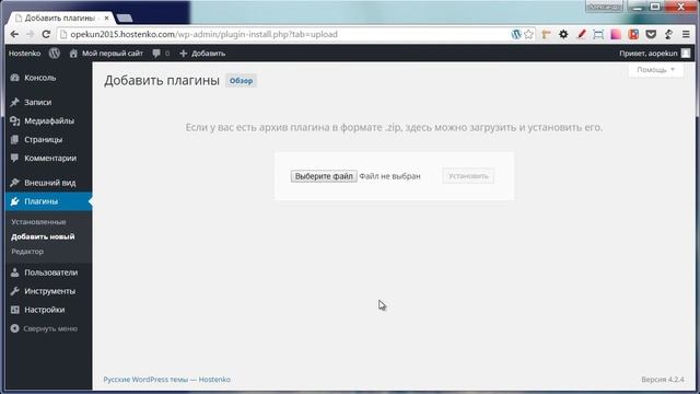 Плагины для сайта на wordpress. Урок 6 смотреть онлайн