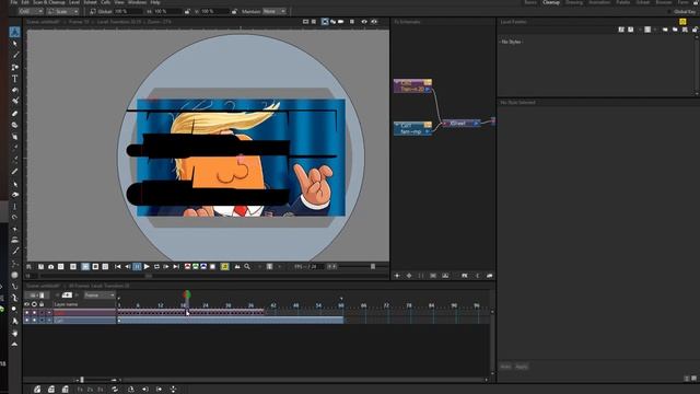 Бесплатный пак с переходами для Opnetoonz.