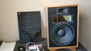 Ремонт акустики Klipsch Heresy III Walnut подробный обзор звучание