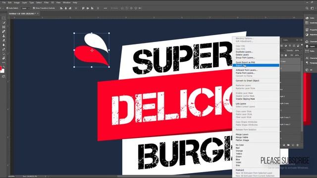 How to create a Poster/Banner/Flyer in Photoshop CC | 2020 | HD смотреть онлайн