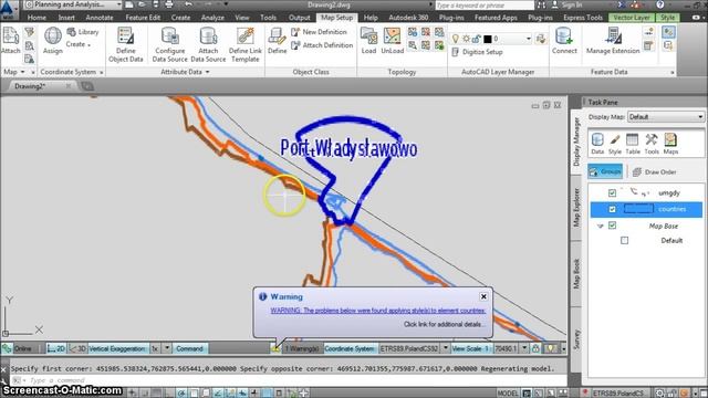 AutoCAD Map + OGC WMS (Web Mapping Service) смотреть онлайн