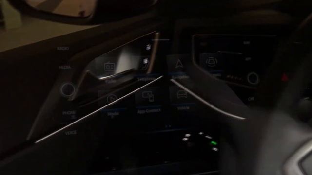 Volkswagen TAIGO 2022 ночью Сумасшедшие светодиодные фонари, внешнее освещение смотреть онлайн