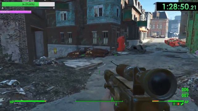Fallout 4 HARDCORE NO CLOTHING смотреть онлайн