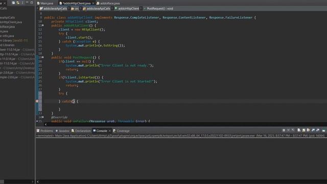 Create a hypertext protocol request in java part 4 смотреть онлайн