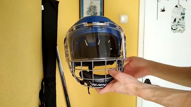 Обзор, мнение владельца гибридной маски Bauer Hybrid Shield смотреть онлайн