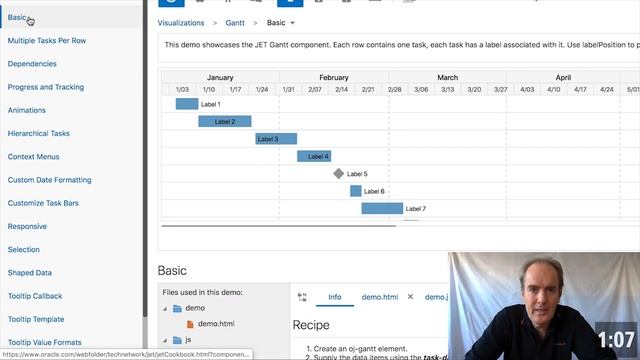 Gantt Charts in Oracle JET | Geertjan Wielenga смотреть онлайн