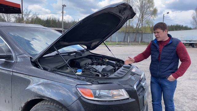 AUDI Q7 с ГБО. Двигатель V8 4.2 FSI с прямым впрыском теперь стал куда экономнее. ГБО YOTA DIRECT смотреть онлайн