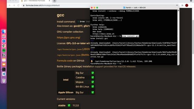 Install GCC/G++ on MacOS arm64 M1 Mac смотреть онлайн