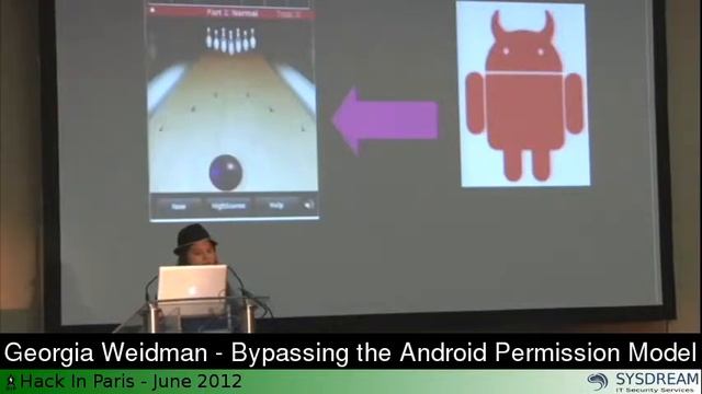 Georgia Weidman Bypassing the Android Permission Model смотреть онлайн