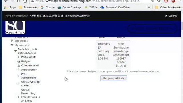 How to eLearn - Getting your Certificate смотреть онлайн