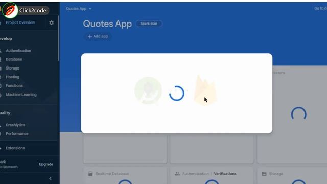 How to connect android project with firebase | Quotes app tutorial смотреть онлайн