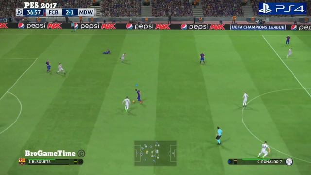 PES 2017 PS4 смотреть онлайн