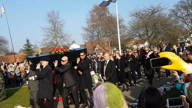 Keith Flint Prodigy. .Church Funeral procession смотреть онлайн
