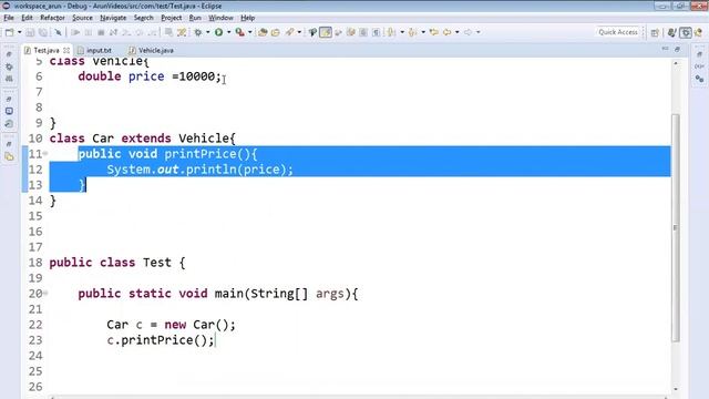 Core Java Session # 2 Access Modifiers (private, default, protected, public) смотреть онлайн