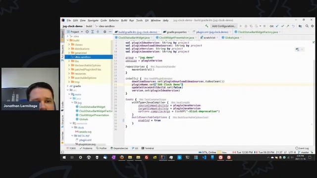Initiation au développement de plugin IntelliJ смотреть онлайн