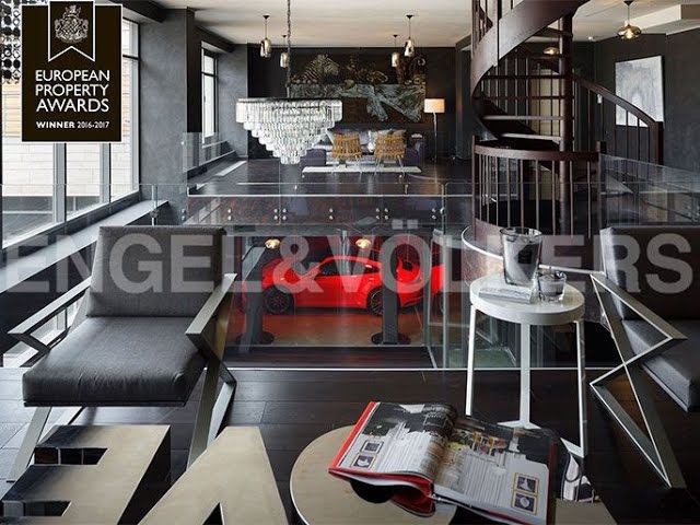 Engel&Volkers SPb: Элитная квартира-лофт с автолифтом в "особняке Кушелева-Безбородко» смотреть онлайн