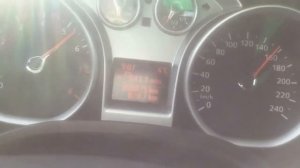 Разгон до 210кмч Ford Focus II 2.0 стейдж 2