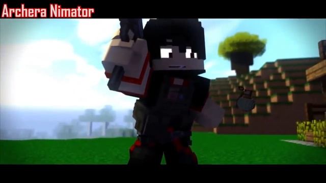 Red Creeper Collab - Minecraft Animation смотреть онлайн