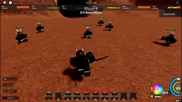 Blood Samurai 2 How to solo NEW bunny raid fast. смотреть онлайн