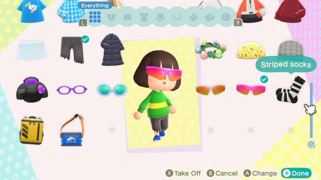 How To Make Chara From Undertale In Animal Crossing New Horizons смотреть онлайн