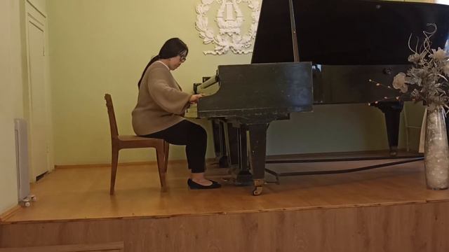 Тычкина Светлана. Гамма си мажор, К. Черни Этюд № 31, опус №299, С. Борткевич Этюд фа диез минор. смотреть онлайн