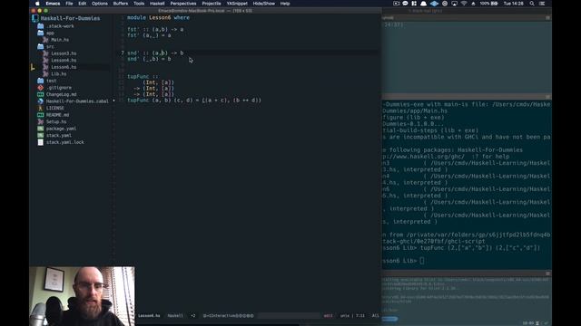 Learning Haskell for Dummies - Lesson 6 - Tuples, Reading/Querying Types & Lists смотреть онлайн