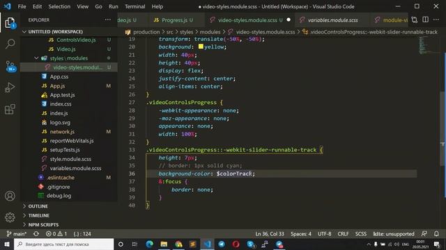 React-player. Custom-Видеоплеер на React. Делаем свой плеер на React. React JS + Laravel 2021 #11 смотреть онлайн