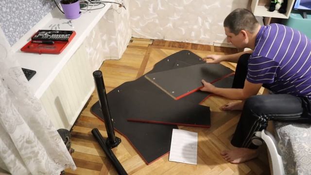 СБОРКА .Стол игровой МАСТЕР Страйкер-2, ЛДСП смотреть онлайн