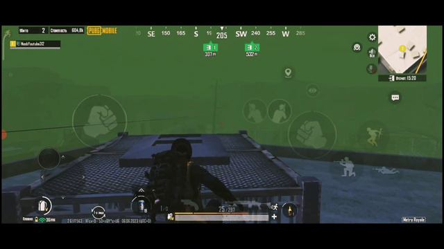 Фарм 6.4 лямов голышом в одних трусах...5 карта. #метророяль #metropubg #pubgmobile
