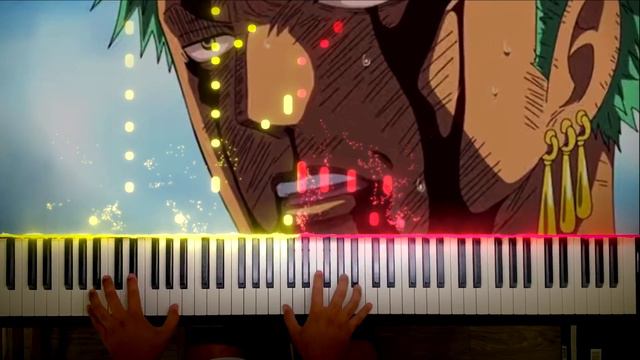 One Piece - Luffy's Fierce Attack | Piano смотреть онлайн