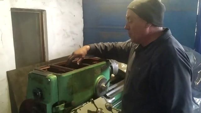 Замена ремней на станок 1Е61М. Ответ подписчику. смотреть онлайн