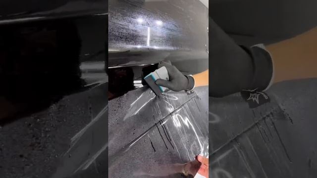 The BEST Gloss Black Wrap ??✨ #carwrap #carwrapping #asmr #carwraps смотреть онлайн