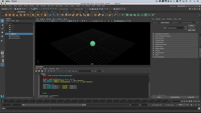 Maya 2018: MASH + Python - Writing your own Smart Preset смотреть онлайн