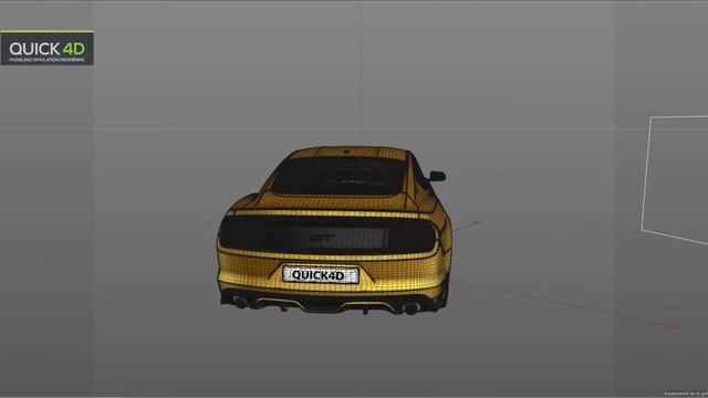 Ford Mustange in 3ds Max Maya Cinema 4D Blender Hard Surface Modeling Car смотреть онлайн