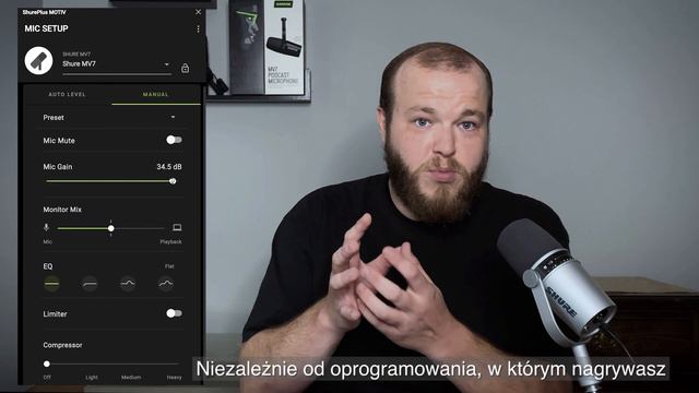 Trzy sposoby korzystania z mikrofonu Shure MV7 смотреть онлайн