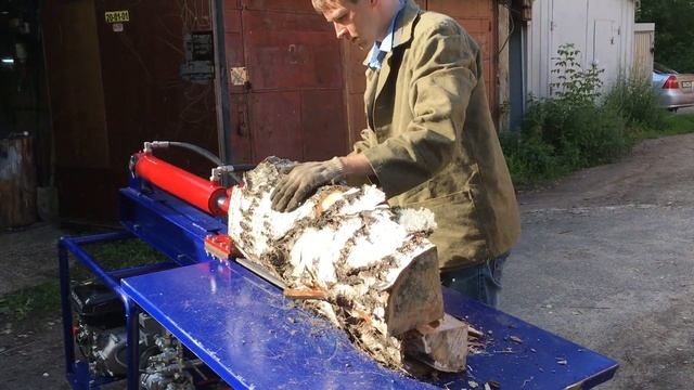Дровокол гидравлический СКОРОСТЬ Ч.1 смотреть онлайн