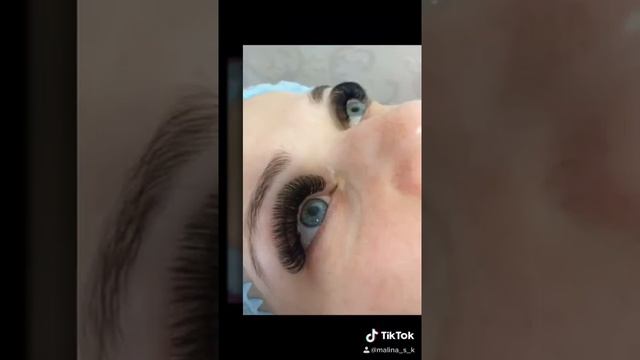 Наращивание ресниц 3D, кукольный эффект смотреть онлайн