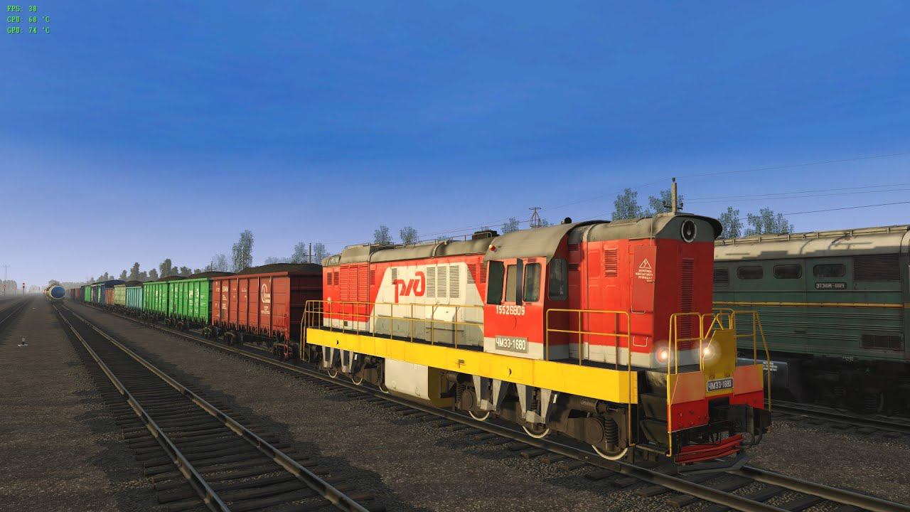 Trainz Railroad Simulator 2022 сценарий 