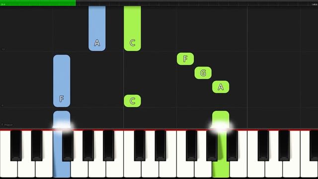 Jingle Bells I Christmas Piano Tutorial I Simplest Arrangement for Beginners I Easy Sheet Music SLO смотреть онлайн