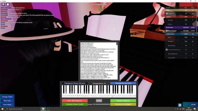 Frozen's "Let it Go" on the Roblox Piano (SHEET IN DESCRIPTION) | Roblox Talent Show смотреть онлайн