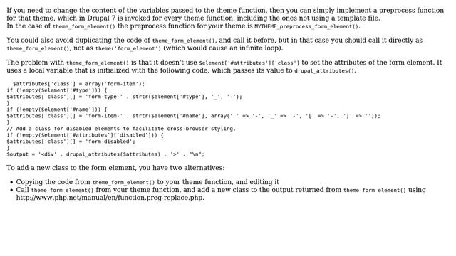Drupal: Only override part of a theme function (2 Solutions!!) смотреть онлайн