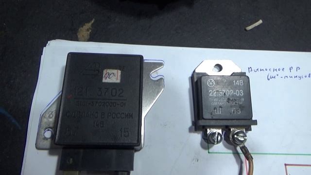 Трёхуровневое реле-регулятор на генератор ВАЗ классика. смотреть онлайн