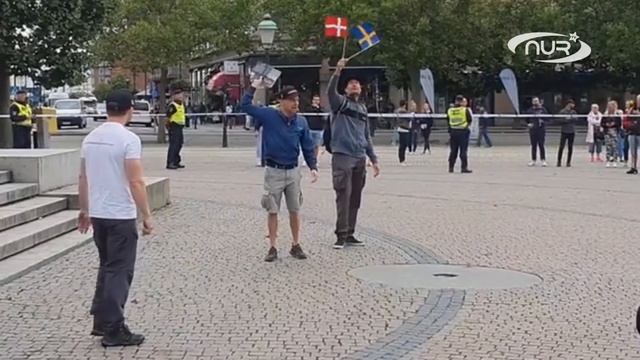 В Швеции надругались над Кораном!!! смотреть онлайн