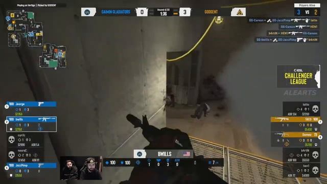 Goodsent Vs Gaming Gladiators