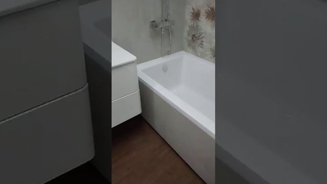 Капитальный ремонт ванной комнаты. г. Москва улица Соловьиная роща 9 корпус 1 смотреть онлайн