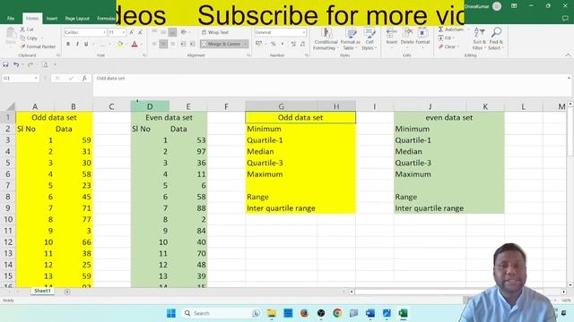 Experiment-14: RANGE AND QUARTILES : STATISTICS & ANALYTICS 20SC02P смотреть онлайн