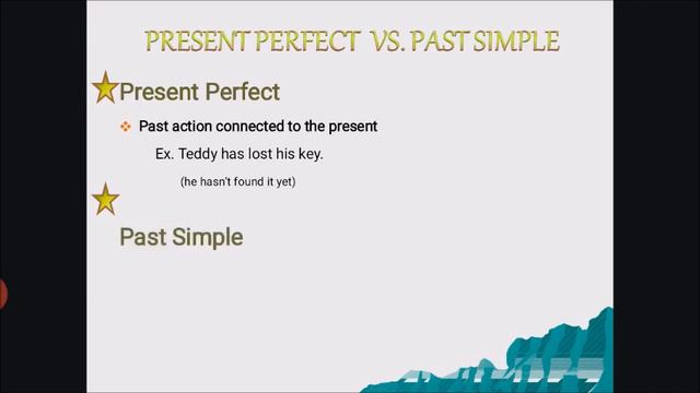 Past simple vs present perfect, with exercises смотреть онлайн